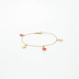 Bettelarmband Little Oro Fiore e Lina