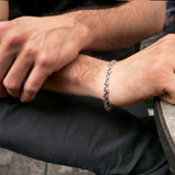 Herren Silber Boot Armband I STEINLINS