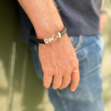 Lederarmband Leo