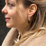 Smoky quartz Drops hanger