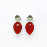 Carnelian Drops hanger