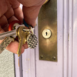 Schlüsselanhänger Koi Medaillon