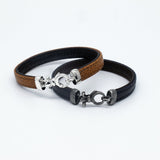 Leo II Silber Armband I Reversibles Armband für Männer I STEINLINS