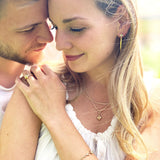 Lilly Ring gold I Ring Stacking I STEINLINS