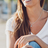 Pietra Drop Anhänger Mondstein I STEINLINS