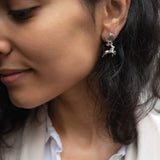 Ohrstecker Pietra Drop Prasiolith