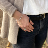 Silent Armband Silber I STEINLINS