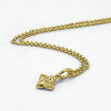 Silber Halskette vergoldet I Anabel I STEINLINS