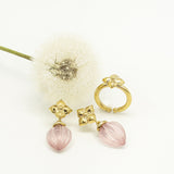 Lilly Ohrstecker 18 Karat vergoldet I STEINLINS