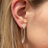 Lilly Kreolen aus Silber I STEINLINS
