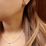 Silber Halskette mit Stern I Stella Collier I STEINLINS