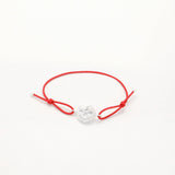 Armband Lucky Charm Silent Blue or Red