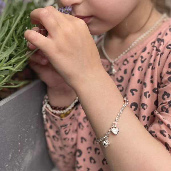 Little Cloé Silberarmband für Kinder I STEINLINS