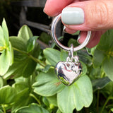 Keychain Heart with Star