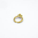 Lilly Ring gold I Ring Stacking I STEINLINS